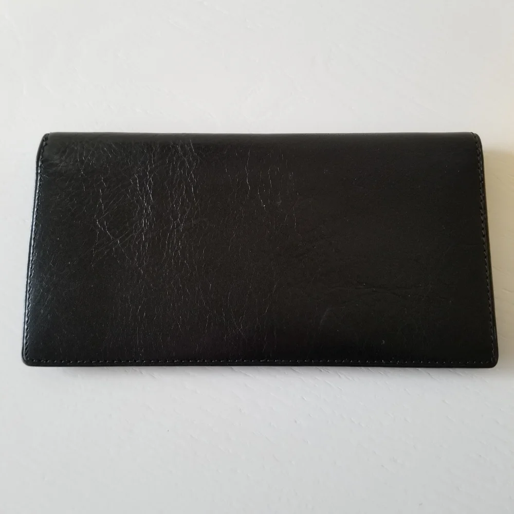 Osgoode Marley Coat Pocket Secretary Leather Wallet